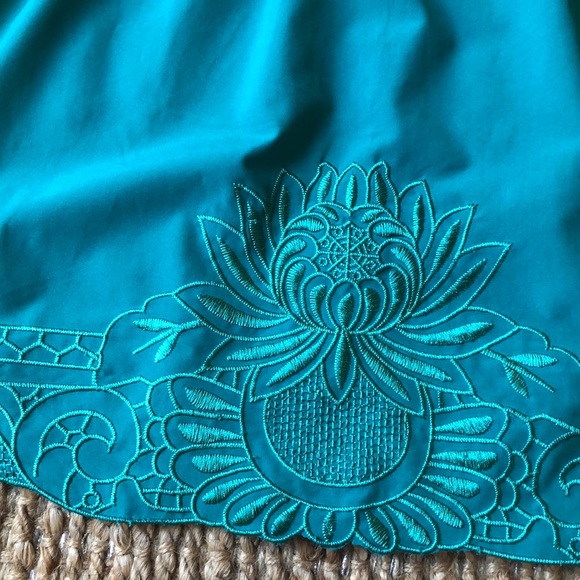 Turquoise dress - Picture 3 of 5